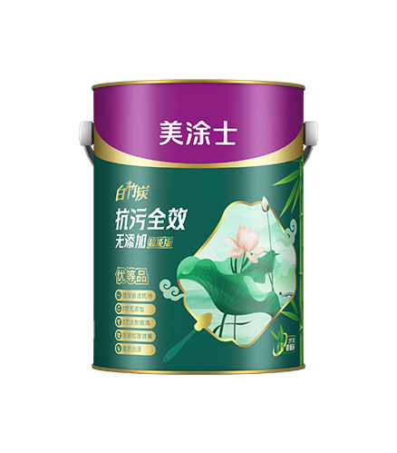 白竹炭抗污全效无增长墙面漆-超能版
